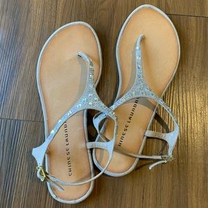 Chinese Laundry Z-Cain Rhinestone Sandals